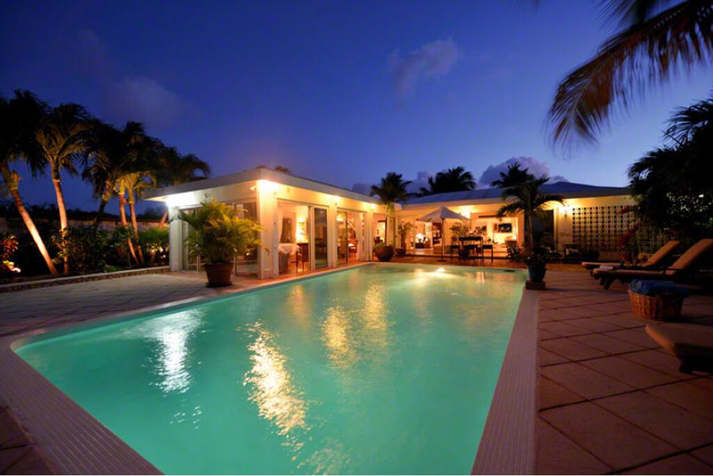 St. Martin - St. Maarten Real Estate - A luxuy beach villa presented