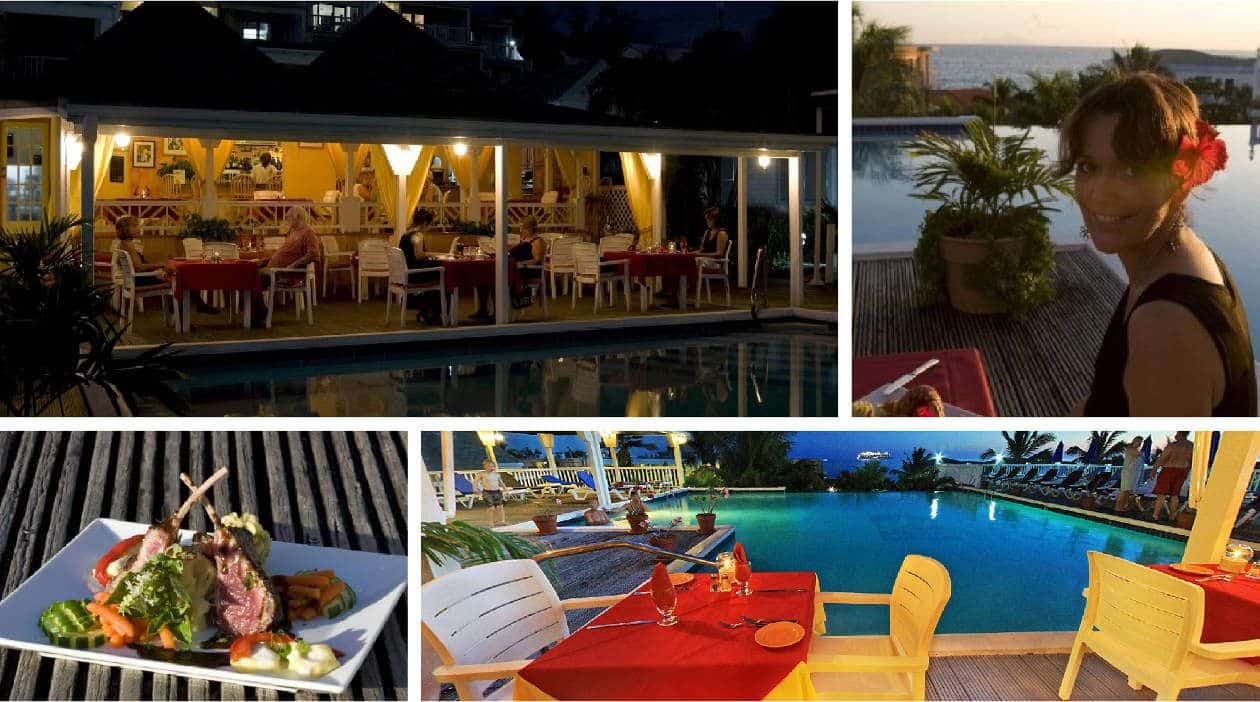 the hideaway restaurant sint maarten collage 2