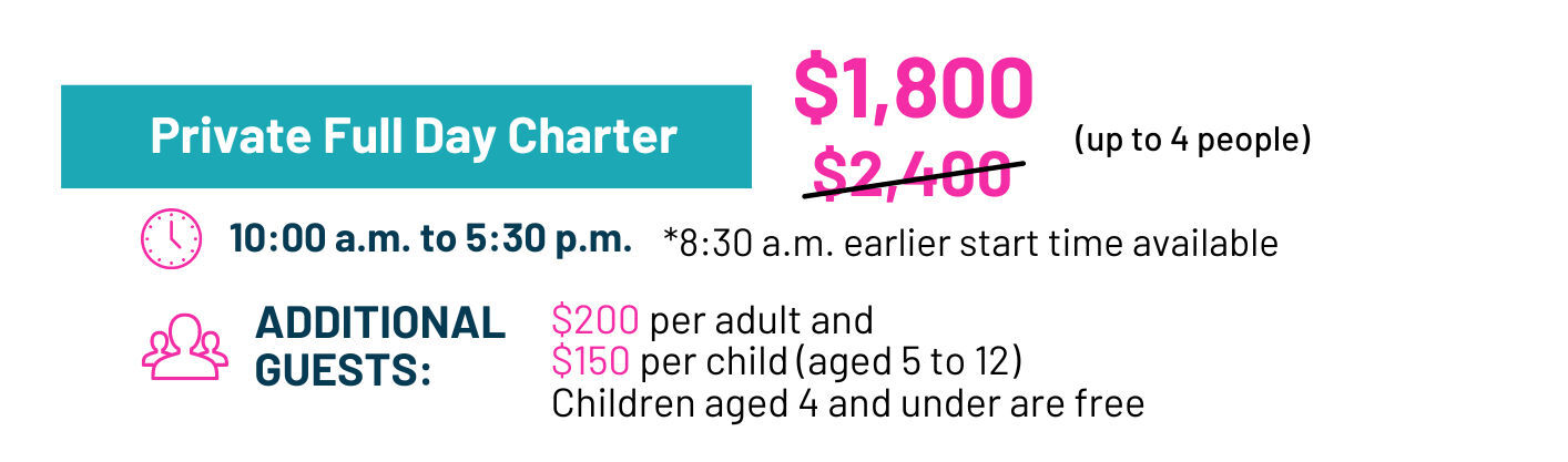 private full day charter
