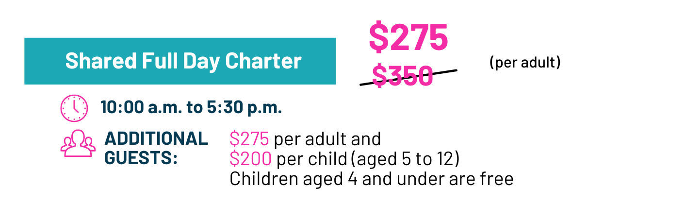 shared full day charter